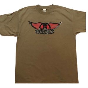 Vintage AEROSMITH 1998 Concert T Shirt Signed